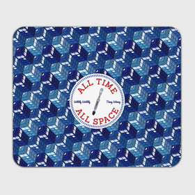 Коврик для мышки прямоугольный с принтом Doctor Who Pattern в Ухте, натуральный каучук | размер 230 х 185 мм; запечатка лицевой стороны | doctor who | serial | доктор кто | путешествия во времени | сериал | сериалы | фантастика