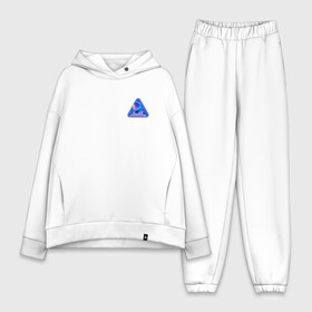 Женский костюм хлопок Oversize с принтом SPACEX Илон Маск в Ухте,  |  | компания. | космонавт | логотип | скафандр