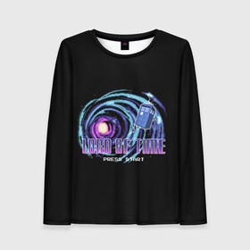 Женский лонгслив 3D с принтом Doctor who 8 bit в Ухте, 100% полиэстер | длинные рукава, круглый вырез горловины, полуприлегающий силуэт | doctor who | serial | доктор кто | путешествия во времени | сериал | сериалы | фантастика