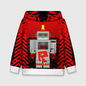 Детская толстовка 3D с принтом ROBO | ROBLOX | РОБЛОКС (Z) в Ухте, 100% полиэстер | двухслойный капюшон со шнурком для регулировки, мягкие манжеты на рукавах и по низу толстовки, спереди карман-кенгуру с мягким внутренним слоем | game | gamer | roblox | robo | simulator | игра | конструктор | роблок | роблокс | робо | симулятор | строительство | фигура
