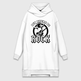 Платье-худи хлопок с принтом LET THERE BE ROCK AC/DC в Ухте,  |  | ac dc | acdc | acdc ас дс | angus | back in black | highway to hell | mckinnon | you | австралийская | ангус янг | ас дс | асдс | блюз | в форме | гитара | группа | крис слэйд | метал | молния | музыка | певец | рок | рок н ролл | стиви янг