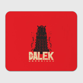 Коврик для мышки прямоугольный с принтом Dalek в Ухте, натуральный каучук | размер 230 х 185 мм; запечатка лицевой стороны | doctor who | serial | доктор кто | путешествия во времени | сериал | сериалы | фантастика