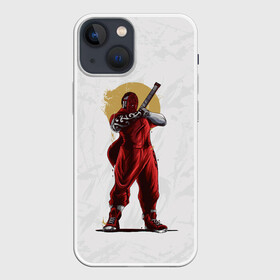 Чехол для iPhone 13 mini с принтом MICK THOMSON | SLIPKNOT | СЛИПКНОТ (Z) в Ухте,  |  | mick thomson | rock | slipknot | мик томсон | петля | рок | скользящий узел | слипкнот | тяжелый рок | удавка