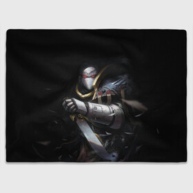 Плед 3D с принтом Спейсмарин с ножом в Ухте, 100% полиэстер | закругленные углы, все края обработаны. Ткань не мнется и не растягивается | imperium | space marine | warhammer | вархаммер | космодесантник | ножи