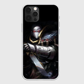 Чехол для iPhone 12 Pro Max с принтом Спейсмарин с ножом в Ухте, Силикон |  | imperium | space marine | warhammer | вархаммер | космодесантник | ножи