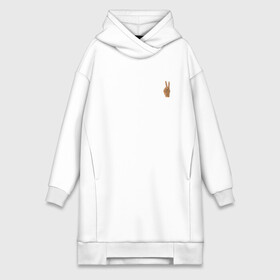 Платье-худи хлопок Peace | Мир (Z): в Ухте,  |  | anarchy | hippies | peace | анархизм | анархия | два пальца | любовь | мир | хиппи