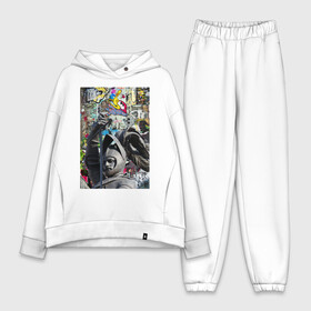 Женский костюм хлопок Oversize с принтом Unique в Ухте,  |  | военный | граффити | древний мир | древняя история | защита | картина | костюм | меч | перья на шлеме | полководец | прошлый мир | современная история | солдат | узоры | шлем