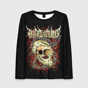 Женский лонгслив 3D с принтом Thy Art Is Murder в Ухте, 100% полиэстер | длинные рукава, круглый вырез горловины, полуприлегающий силуэт | death metal | deathcore | thy art is murder | группы | дэткор | метал | музыка | рок