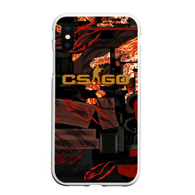 Чехол для iPhone XS Max матовый HOWL | ВОЙ СКИН | CS: в Ухте, Силикон | Область печати: задняя сторона чехла, без боковых панелей | awp | counter strike | cs go | howl | skin cs | team cs | вой | скины оружия