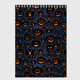 Скетчбук с принтом HALLOWEEN в Ухте, 100% бумага
 | 48 листов, плотность листов — 100 г/м2, плотность картонной обложки — 250 г/м2. Листы скреплены сверху удобной пружинной спиралью | Тематика изображения на принте: halloween | holiday | pumpkin | samayn | vampire | zombie | вампир | ведьма | вечеринка | день всех святых | зомби | карнавал | маскарад | мертвец | оборотень | привидение | самайн | светильник джека | страшный джек | труп