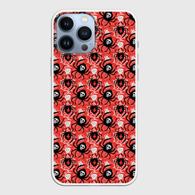Чехол для iPhone 13 Pro Max с принтом Пауки в Ухте,  |  | halloween | holiday | pumpkin | samayn | vampire | zombie | вампир | ведьма | вечеринка | день всех святых | зомби | карнавал | маскарад | мертвец | оборотень | пауки | привидение | самайн | страшный джек | труп | тыква