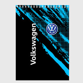 Скетчбук с принтом Volkswagen / Фольксваген в Ухте, 100% бумага
 | 48 листов, плотность листов — 100 г/м2, плотность картонной обложки — 250 г/м2. Листы скреплены сверху удобной пружинной спиралью | auto | car | volkswagen | volkswagen golf | volkswagen polo | volkswagen scirocco | авто | логотипы автомобилей | машина | мужчинам | немецкие авто | скорость | тачка | фольксваген | фольксваген пассат