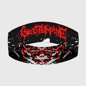 Повязка на голову 3D с принтом GHOSTEMANE. в Ухте,  |  | 1930 | blackmage | ghost | ghoste | ghostemane | ghostemane 1930 | ghostmane | hevox 1930 | hip hop | kreep | mane | mercury | music | noise | rap | suicideboys | trash | trash gang | venom