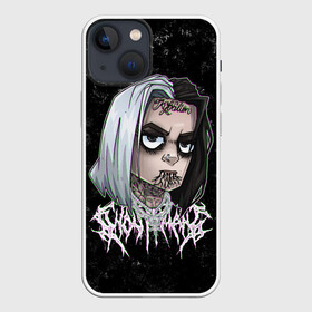 Чехол для iPhone 13 mini с принтом GHOSTEMANE (ART) в Ухте,  |  | ghostemane | metal | music | pock | rap | госмейн | гостмейн | реп | рок