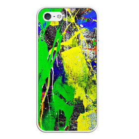 Чехол для iPhone 5/5S матовый с принтом Брызги красок | Grunge Paints в Ухте, Силикон | Область печати: задняя сторона чехла, без боковых панелей | abstract | color | dye | grunge | grunge paints | paint | paints | splashes of paint | texture | абстракция | брызги | брызги красок | гранж | колорит | краски | текстура