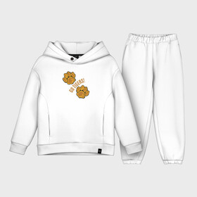 Детский костюм хлопок Oversize с принтом Go Tigers в Ухте,  |  | 2022 | animal | cat | lion | tiger | год тигра | животные | зверь | зубы | кот | кошка | лев | охотник | полосатый | природа | тигр | тигренок | тигрица | хищник