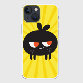 Чехол для iPhone 13 mini с принтом Toca Boca Yellow в Ухте,  |  | digital toys | gamer | games | helicopter taxi | pets | toca boca | toca hair salon | toca kitchen | toca life | toca life city | toca life worl | toca tea party | video games | игры