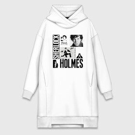 Платье-худи хлопок с принтом Sherlock Holmes is new sexy в Ухте,  |  | sherlock holmes | артуром конаном дойлом | повести | рассказы | фильм | шерлок холмс