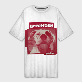 Платье-футболка 3D Slappy  Green Day: в Ухте,  |  | american idiot | green day | альтернативный | билли джо армстронг | греен дай | грин дей | гриндей | группа | зелёный день | майк дёрнт | музыка | панк | поп | поппанк | рок | тре кул