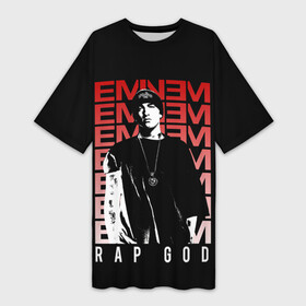 Платье-футболка 3D Рэп бог: в Ухте, | | eminem | hip hop | rap | rep | исполнители | исполнитель | маршал мэтерс | музыка | реп | эминем | эминэм