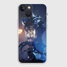 Чехол для iPhone 13 mini с принтом Kena battle в Ухте,  |  | Тематика изображения на принте: game | games | kena | kena bridge of spirits | игра | игры | кена | кена мост духов | тленыш | тленышы