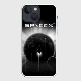 Чехол для iPhone 13 mini с принтом Space X в Ухте,  |  | american | company | space technology | space x | suborbital flights | американская | затмение солнца | компания | космос | логотип | планеты | производитель космической техники | суборбитальные полеты | шаттлы летят | эмблема