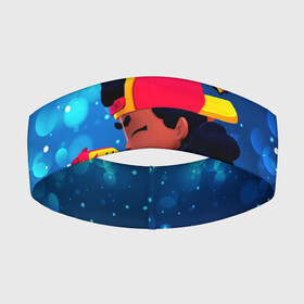 Повязка на голову 3D с принтом Brawl Stars перс Meg в Ухте,  |  | brawl | brawl stars | brawlstars | mec | meg | бравл | бравлстарс | мег | мек | мэг | мэк