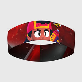 Повязка на голову 3D с принтом Brawl Stars боец Meg в Ухте,  |  | brawl | brawl stars | brawlstars | mec | meg | бравл | бравлстарс | мег | мек | мэг | мэк