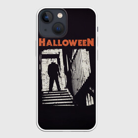 Чехол для iPhone 13 mini с принтом Майкл Майерс. Хэллоуин в Ухте,  |  | face | ghost | ghouls | halloween | killer | leather | michael | monster | myers | кожаное | лицо | майерс | майкл | монстр | призрак | упырь | хэллоуин