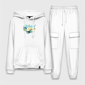 Мужской костюм хлопок с толстовкой с принтом The world in yours в Ухте,  |  | disney | luca | джулия | дисней | лука | лука пагуро | монстр | море | морской монстр | мульт | мультфильм