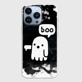 Чехол для iPhone 13 Pro с принтом ХЕЛЛУОИН ПРИВЕДЕНИЕ БУ   HALLOWEEN GHOST BOO в Ухте,  |  | bats | bones | ghost | halloween | pumpkin | skull | кости | летучие мыши | приведение | призрак | скелет | тыква | хеллоуин | хоррор | хэллоуин