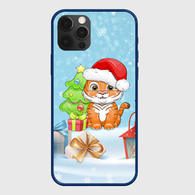 Чехол для iPhone 12 Pro Max с принтом Тигренок новогодний 2022 в Ухте, Силикон |  | Тематика изображения на принте: 2022 | год тигра | новый год | новый год 2022 | символ года | тигр | тигренок | тигрица | тигры