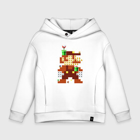 Детское худи Oversize хлопок с принтом Location M в Ухте, френч-терри — 70% хлопок, 30% полиэстер. Мягкий теплый начес внутри —100% хлопок | боковые карманы, эластичные манжеты и нижняя кромка, капюшон на магнитной кнопке | bowser | bowsette | bullet bill | goomba | koopa | luigi | mario | mario heroes | nintendo | peach | power up | princess | princess peach | star | super mario | super mario bros | toad | wario | yoshi | боузер | братья марио | варио | купа | луиджи | мари