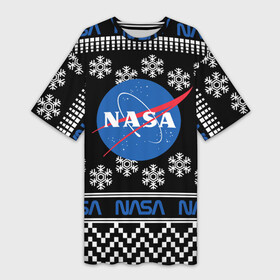Платье-футболка 3D НАСА (НОВЫЙ ГОД): в Ухте,  |  | nasa | space | астрология | звезды | космонавт | космос | луна | наса | планета