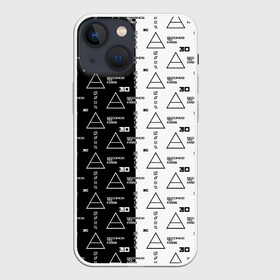 Чехол для iPhone 13 mini с принтом 30 Seconds to Mars (black and white) в Ухте,  |  | alternative rock | beautiful lie | hurricane | jared leto | music | shannon leto | thirty | альтернатива | альтернативный рок | гранж | джаред лето | музыка | панкрок | постпанк | стивен айелло | тридцать секунд до марса | шеннон лето
