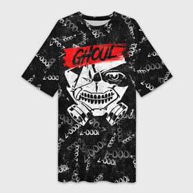 Платье-футболка 3D KANEKI GHOUL (1000 7): в Ухте,  |  | anime | ghoul | manga | tokyo | tokyo ghoul | аниме | гуль | канеки | кровь | манга | токийский гуль | токио