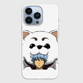 Чехол для iPhone 13 Pro с принтом Гинтоки Саката и песик Гинтама в Ухте,  |  | anime | gentama | gintama | gintoki | аниме | гентама | гинтама | гинтоки