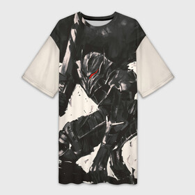 Платье-футболка 3D с принтом BERSERK ILLUSTRATION  БЕРСЕРК в Ухте,  |  | anime | berserk | аниме | берсерк | бесерк | гатс | крик | манга | мультфильм