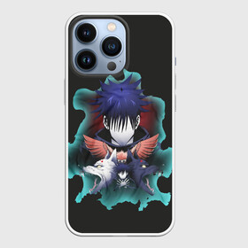 Чехол для iPhone 13 Pro Мегуми два волка Магическая битва: в Ухте,  |  | megumi | два волка | крылья | магическая битва | мегуми