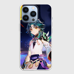 Чехол для iPhone 13 Pro с принтом Сяо, Genshin Impact в Ухте,  |  | Тематика изображения на принте: anime | genshin impact | sucrose | wifu | xiao | анемо | аниме | вайфу | геншин импакт | геншн импакт | игры | маска | персонажи | сяо | якса