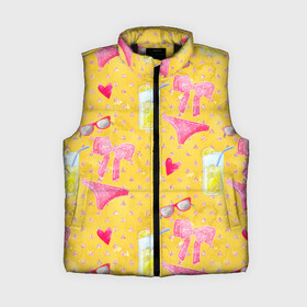 Женский жилет утепленный 3D с принтом Женские летние штучки в Ухте,  |  | девочки | для девочек | женские | лето | паттерн | пляж