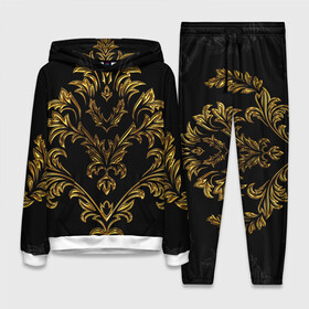 Женский костюм 3D (с толстовкой) КОВРОВАЯ ДОРОШКА: в Ухте,  |  | архитектура | золото | лепестки | текстура | узор