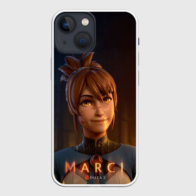 Чехол для iPhone 13 mini с принтом Милаха Марси в Ухте,  |  | dota | dota2 | game | games | marci | moba | vfhcb | дитка | дота | дота2 | дотка | игра | игры | марси | моба