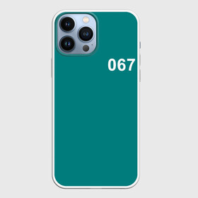 Чехол для iPhone 13 Pro Max с принтом Игра в кальмара: Кан Сэ Бёк 067 в Ухте,  |  | action adventure | jung ho young | kang sae byuk | player 067 | south korean | squid game | survival | thriller | web series | веб сериал | выживание | игра в кальмара | игрок  067 | кан сэ бёк | приключенческий боевик | триллер | чон хо ён | южнокорейски