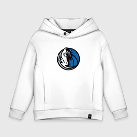 Детское худи Oversize хлопок с принтом Даллас Маверикс логотип в Ухте, френч-терри — 70% хлопок, 30% полиэстер. Мягкий теплый начес внутри —100% хлопок | боковые карманы, эластичные манжеты и нижняя кромка, капюшон на магнитной кнопке | dallas | dallas mavericks | mavericks | nba | баскетбол | даллас | даллас маверикс | маверикс | нба