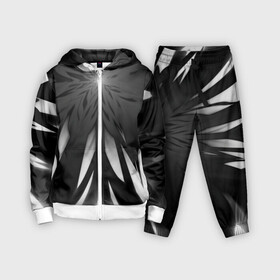 Детский костюм 3D Абстракция 353 3: в Ухте,  |  | абстрактный | абстракция | белый | звезда | линии | лучи | монохромный | сияние | фрактал | черно белый | черный