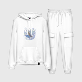 Женский костюм хлопок (с толстовкой) Гань Юй на готове: в Ухте,  |  | арт | в деле | гань юй | гань юй в деле | коза | козачка | крио | ледяной лучник | ли юэ | лучник | рисунок