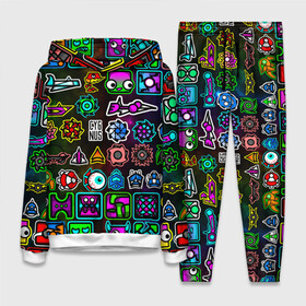 Женский костюм 3D (с толстовкой) GEOMETRY DASH ГЕРОИ: в Ухте,  |  | 2d игра | geometry dash | mobile game | robtop | space | геометри даш | космос | кубики | кубы | мобильная игра | неон