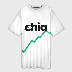 Платье-футболка 3D с принтом Криптовалюта Чиа в Ухте,  |  | 2021 | 2022 | bitcoin | btc | chia | chia network | dogecoin | ethereum | ssd | xch | биткоин | в топе | в тренде | жёсткие диски | крипта | криптовалюта | майнинг | чиа