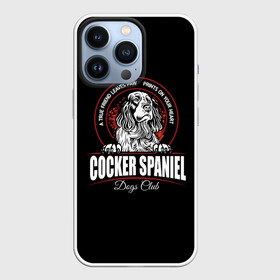Чехол для iPhone 13 Pro с принтом Кокер Спаниель (Cocker Spaniel) в Ухте,  |  | cocker spaniel | dog spaniel | k | английский спаниель | год собаки | друг человека | животное | зверь | кавалер спаниель | кинг чарльз спаниель | кинолог | кокер спаниель | охотничья собака | пёс